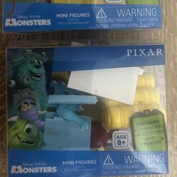 NEW Monster Inc Toys And Mat