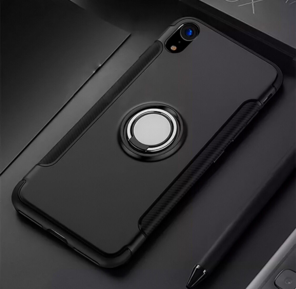 ShockProof TPU Ring Case IPhone X