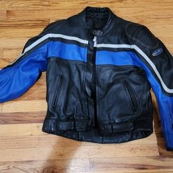 Hjc Leather Motorcycle Jacket