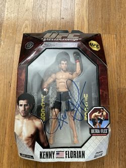 UFC Kenny Florian Autographed Action Figure