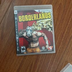 Ps3 Borderlands Working Tested