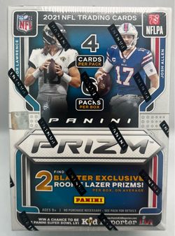 2021 Panini Prizm NFL Football Blaster Box Factory Sealed Trevor Lawrence RC Year