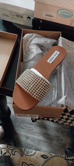 Women's Shoes, Steve Madden, Heather Natural Sandals