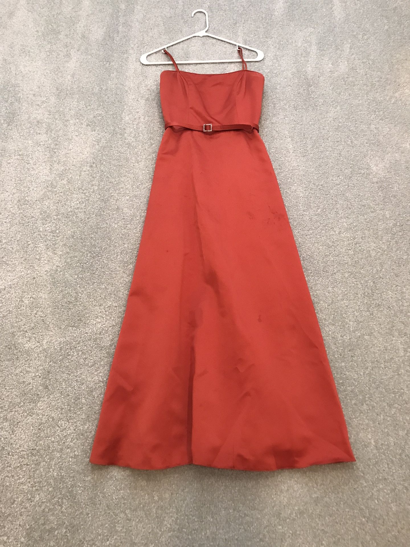 Alfred Angelo orange cocktail/prom dress size 4