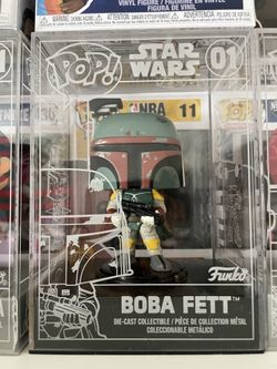 Funko POP! Boba Fett #01 Die Cast COMMON