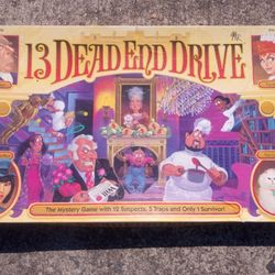 Vintage Boardgame 13 Dead End Drive