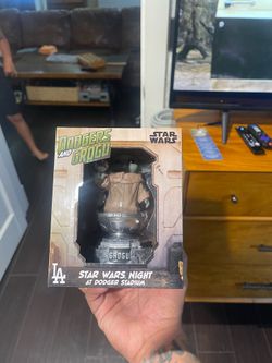 Dodgers Grogu  pop