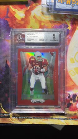 Kurt Warner 2024 Panini Prizm Deca Red BGS 9