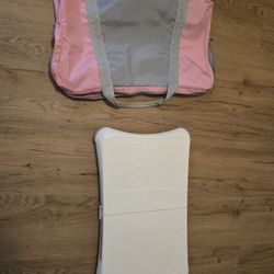 Wii Fit Balance Board & Bag
