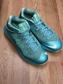 Nike LeBron Basketball Shoes Teal Green Mens Size-9.5