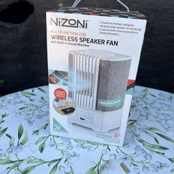Wireless Speaker w/ Fan