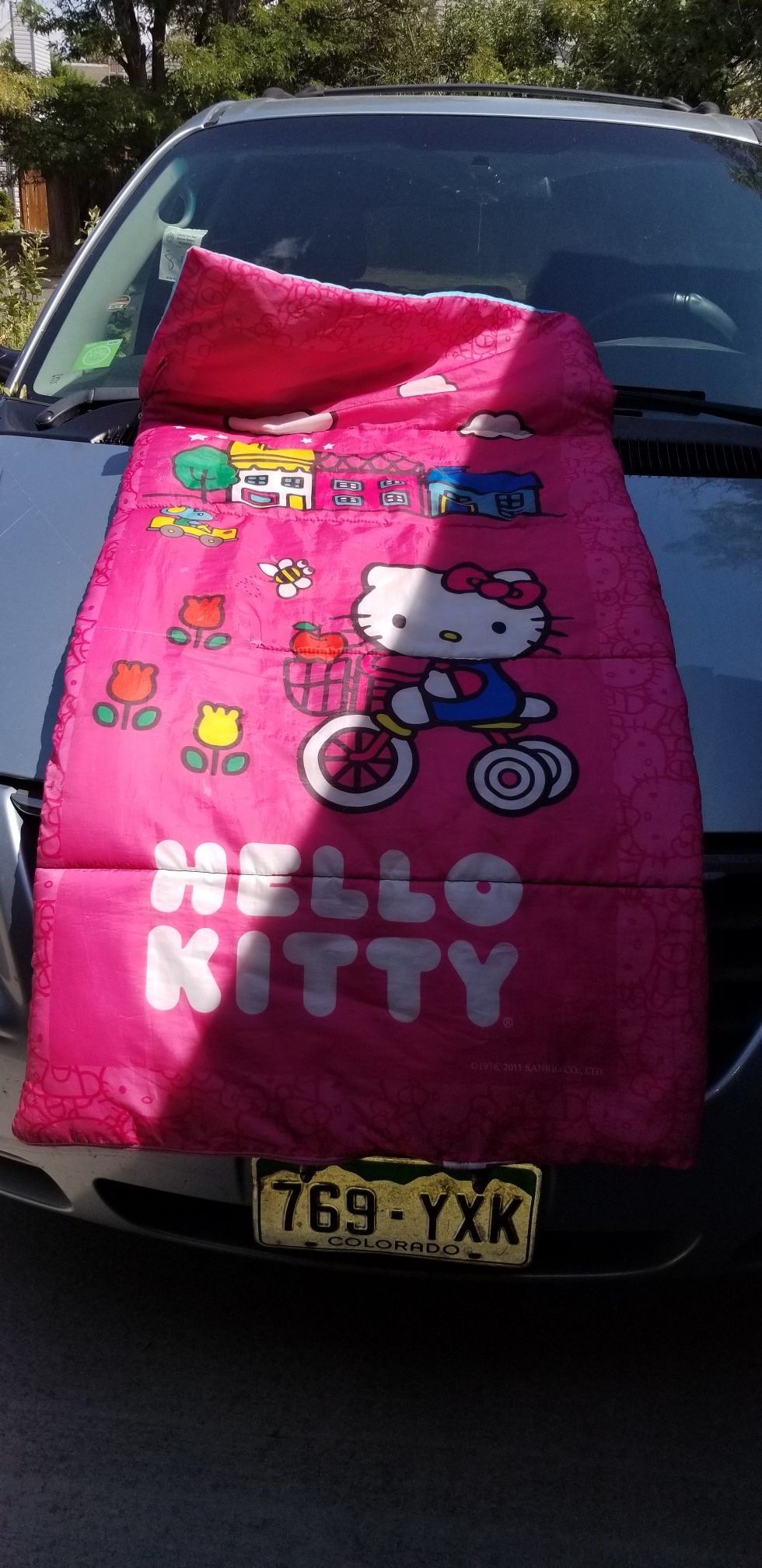 Hello kitty kids sleeping bag