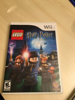 Lego Harry Potter years one through four Wii game two players