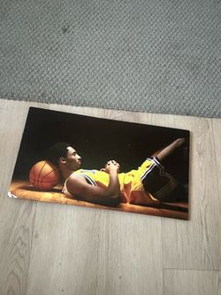 Kobe metal poster (11inx24in)