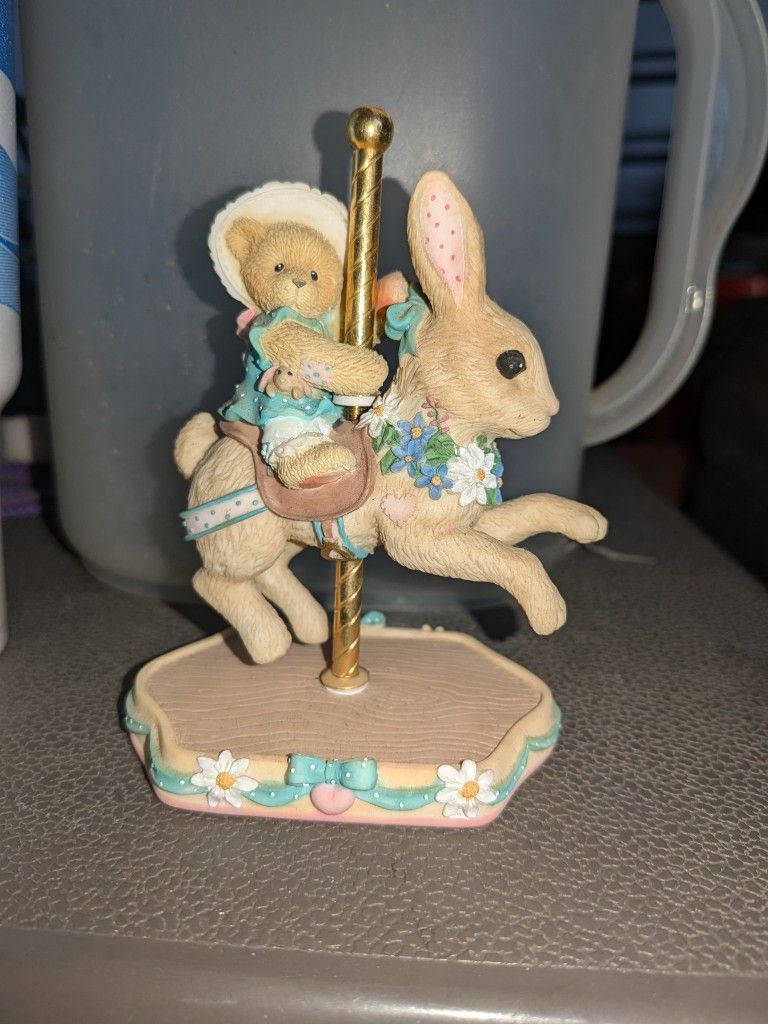 1998 Cherished Teddies Carousel Bunny