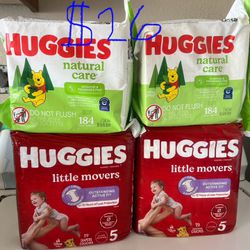 $26 Huggies Diapers And Wipes 