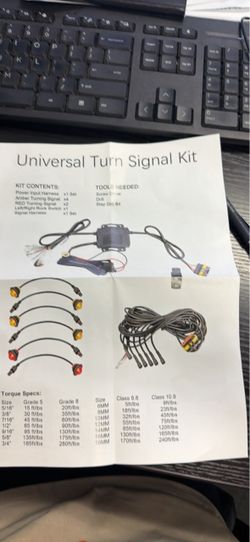 Kemimoto Universal Turn Signal Kit