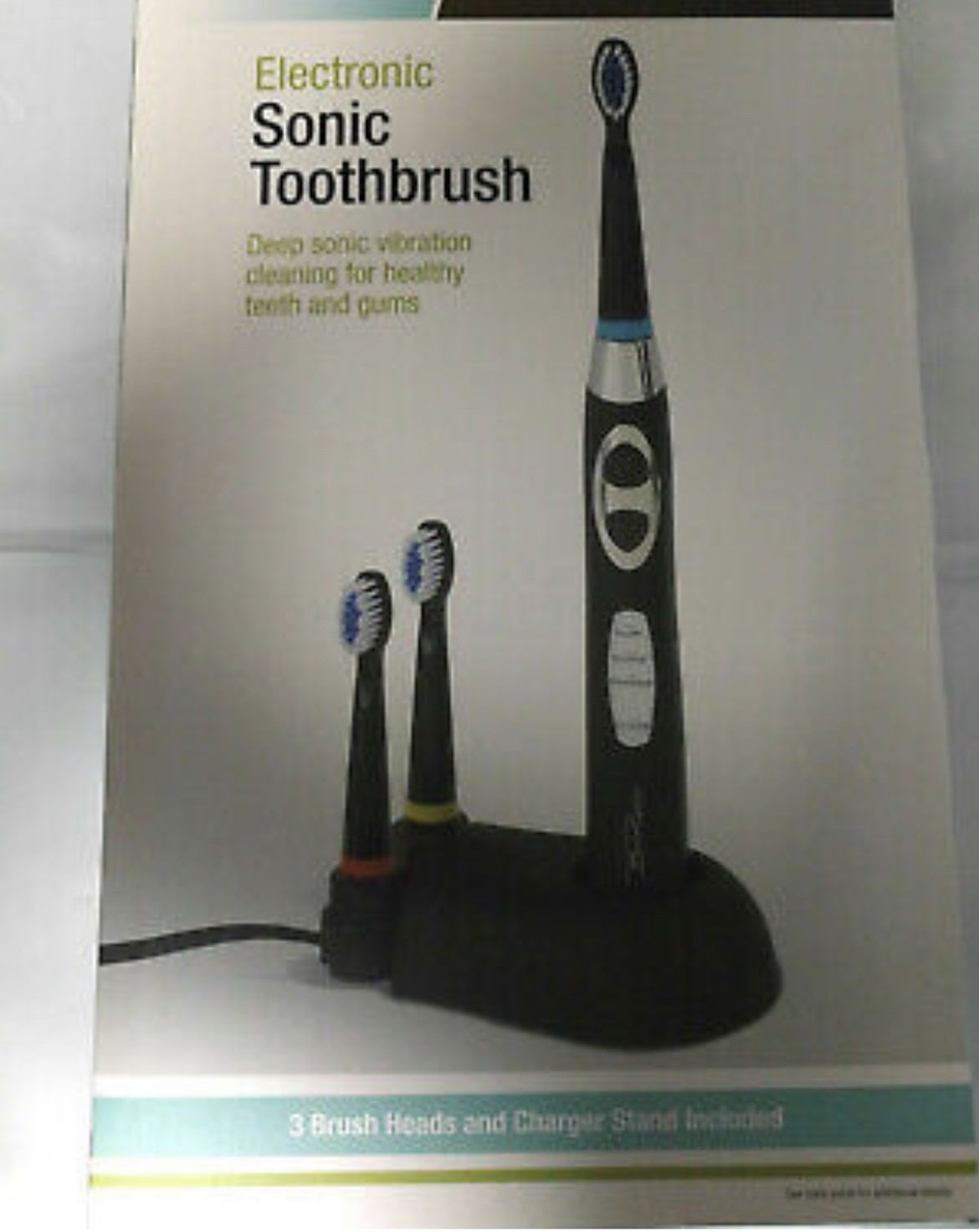 Bella Russo Sonic Electronic Toothbrush New