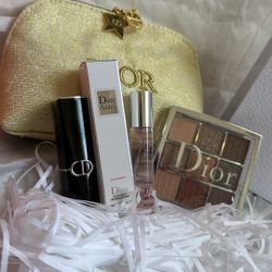 Dior Makeup Gift Set Eyeshadow Lipstick Regalos Mujer