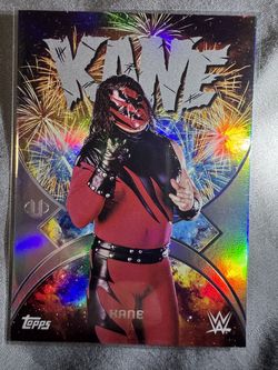Topps Kane WWE Parallel