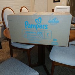 Pampers Cruisers Size 7. Quantity Of 88. New In Unopened Box.