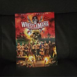 WWE WrestleMania 37 Official Program 