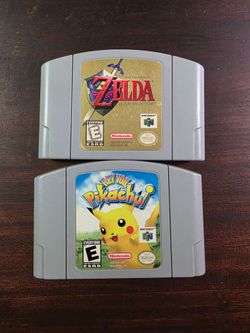 Nintendo 64 N64 Video Games Zelda, Pokemon etc.
