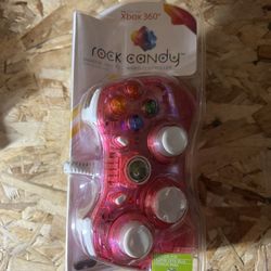 Stormin' Cherry Red Rock Candy Xbox 360 Wired Controller *BRAND NEW, SEALED*