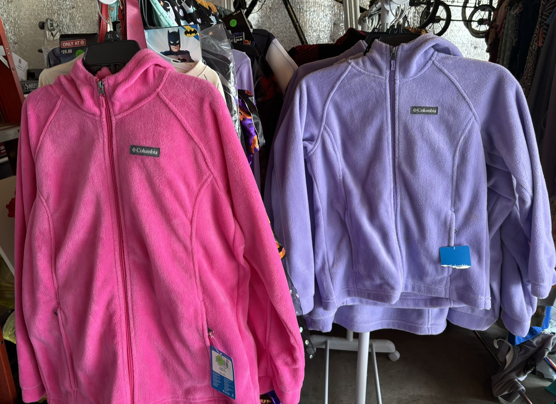 Columbia Fleece Hoodie Youth Jackets 