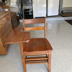 Antique School Desk - Very Good Condition