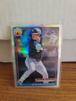 Munetaka Murakami Topps Chrome 75 RC Refractor RETRO INSERT REFRACTOR
