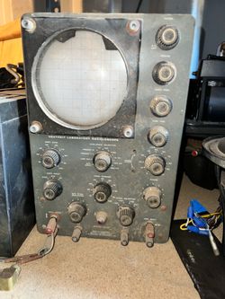 HeathKit laboratory oscilloscope