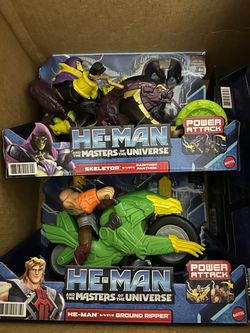 HE-MAN & The Masters of the Universe Skeletor Panthor Ground Ripper Netflix MOTU