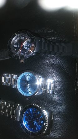 3 watches All need battery