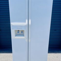 🔥 GE Profile 23.3 Cu. Ft. Counter-Depth Side-by-Side Refrigerator Bisque FREE DROP OFF