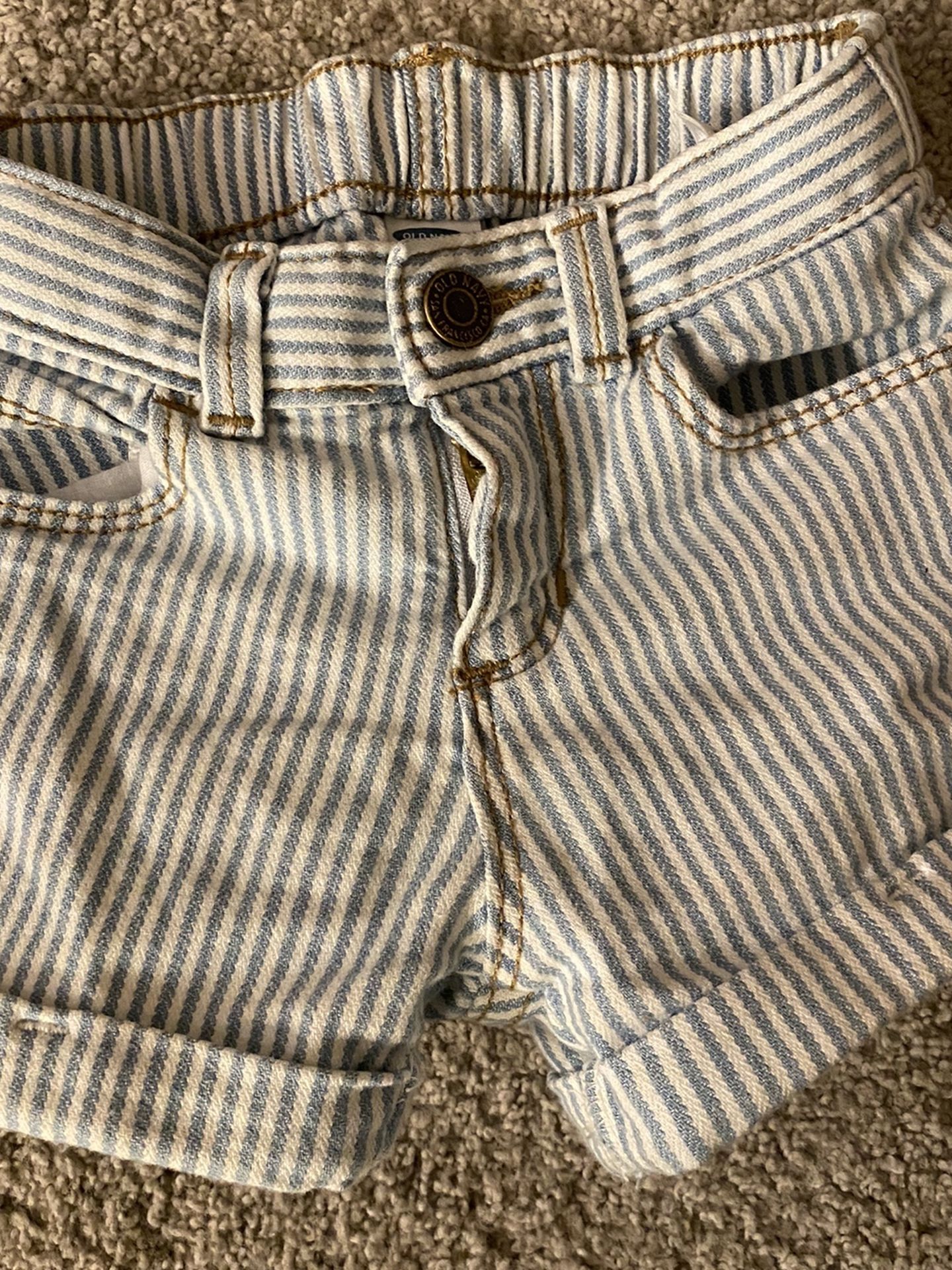 Girls 18-24 Month Striped Shorts