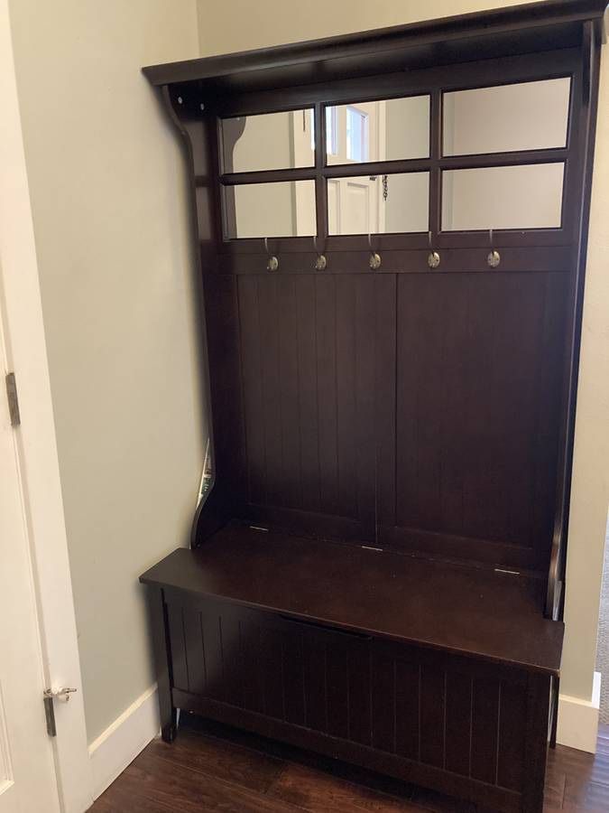 Hall Tree Storage Bench
