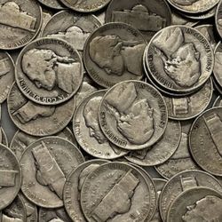 Silver War Era Nickels. Rolls Of 40 Coins 