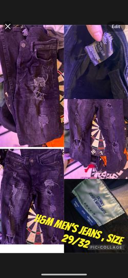 H&M Men’s  Jeans Click Photo To See Jeans All The Way 