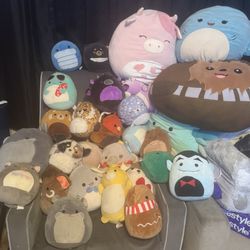 Squishmallow Plushie Plush Lot Of 31