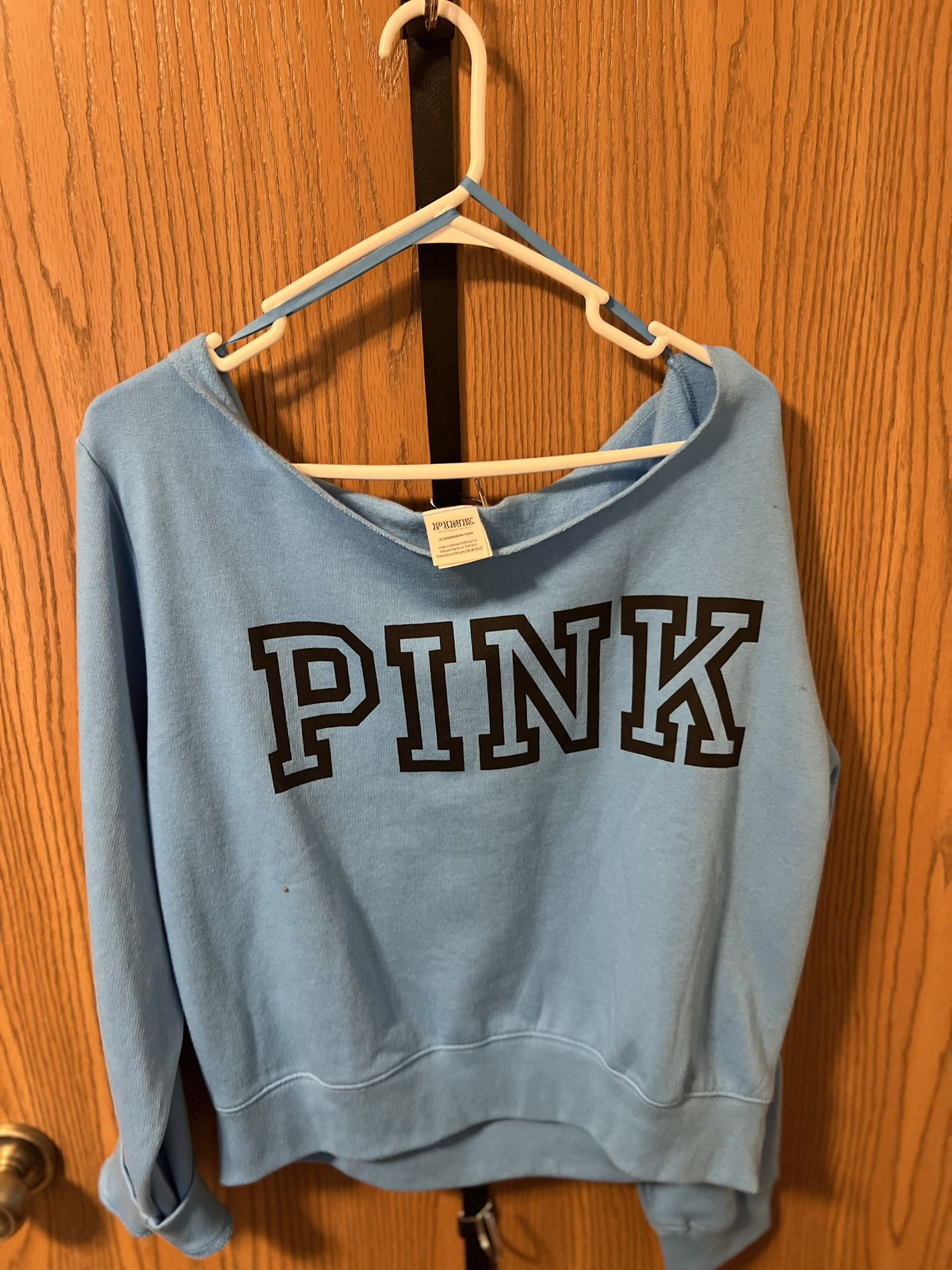 PINK Blue Sweatshirt 