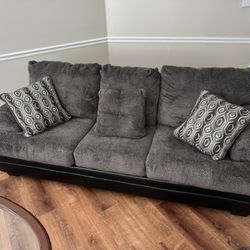 Black And Grey Sleeper Sofa