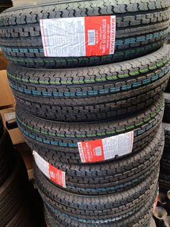 New set of tires 205 75 15 st