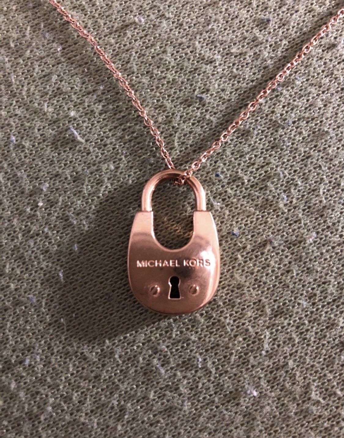 Gold Michael Kors Necklace