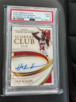 Hakeem immaculate /10 auto gold