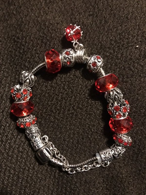 Silver plated bracelet
