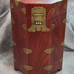 Vintage Asian Travel Storage Chest