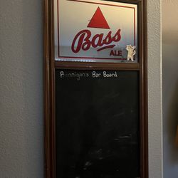 Bass Chalkboard And Mirror