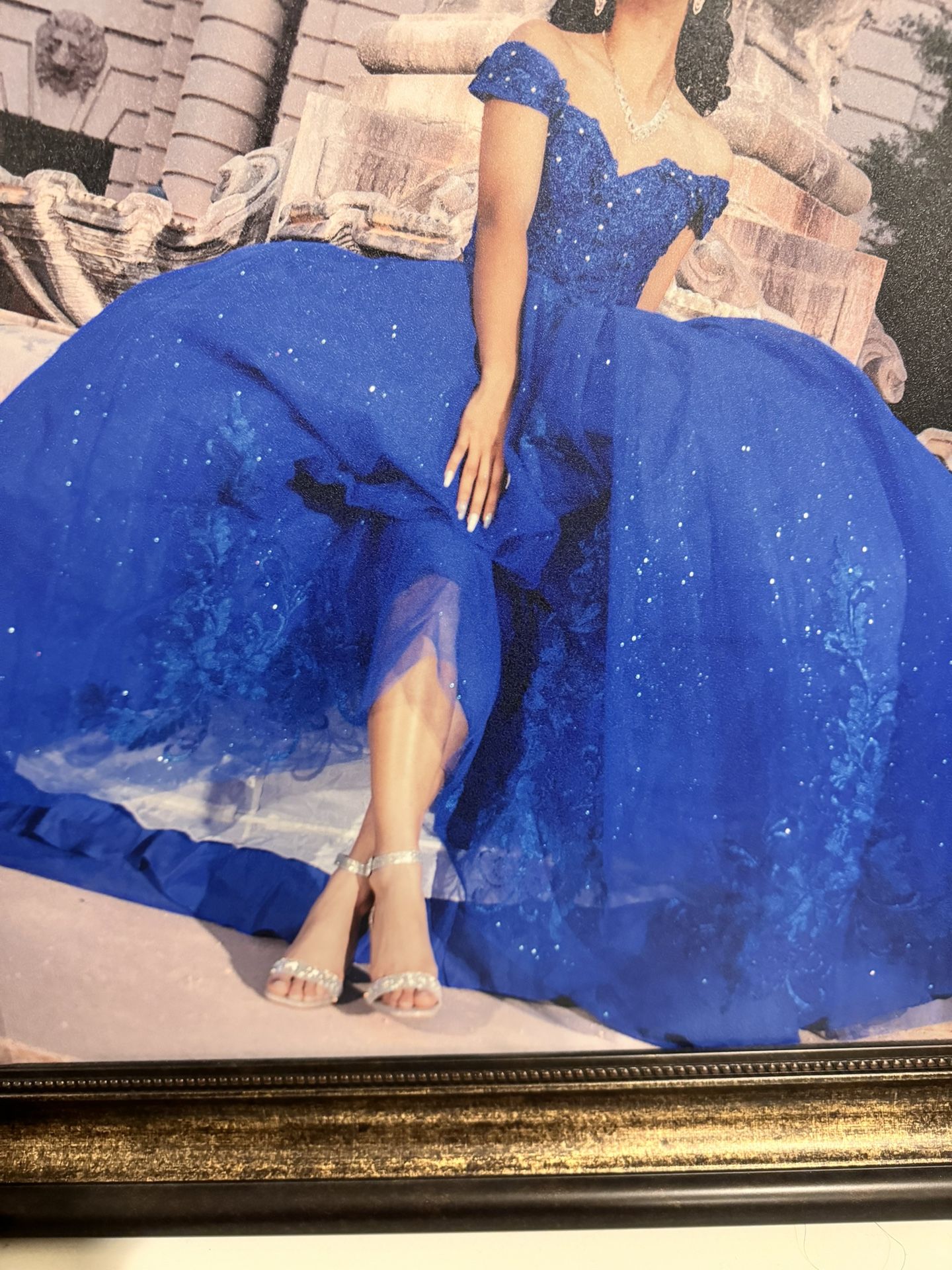 Royal Blue Quince Dress Bundle