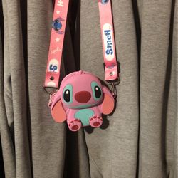 Small Pink Stitch Bag